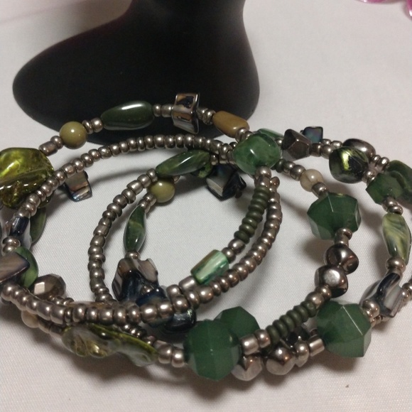 Bracelet emerald green - Picture 6 of 6